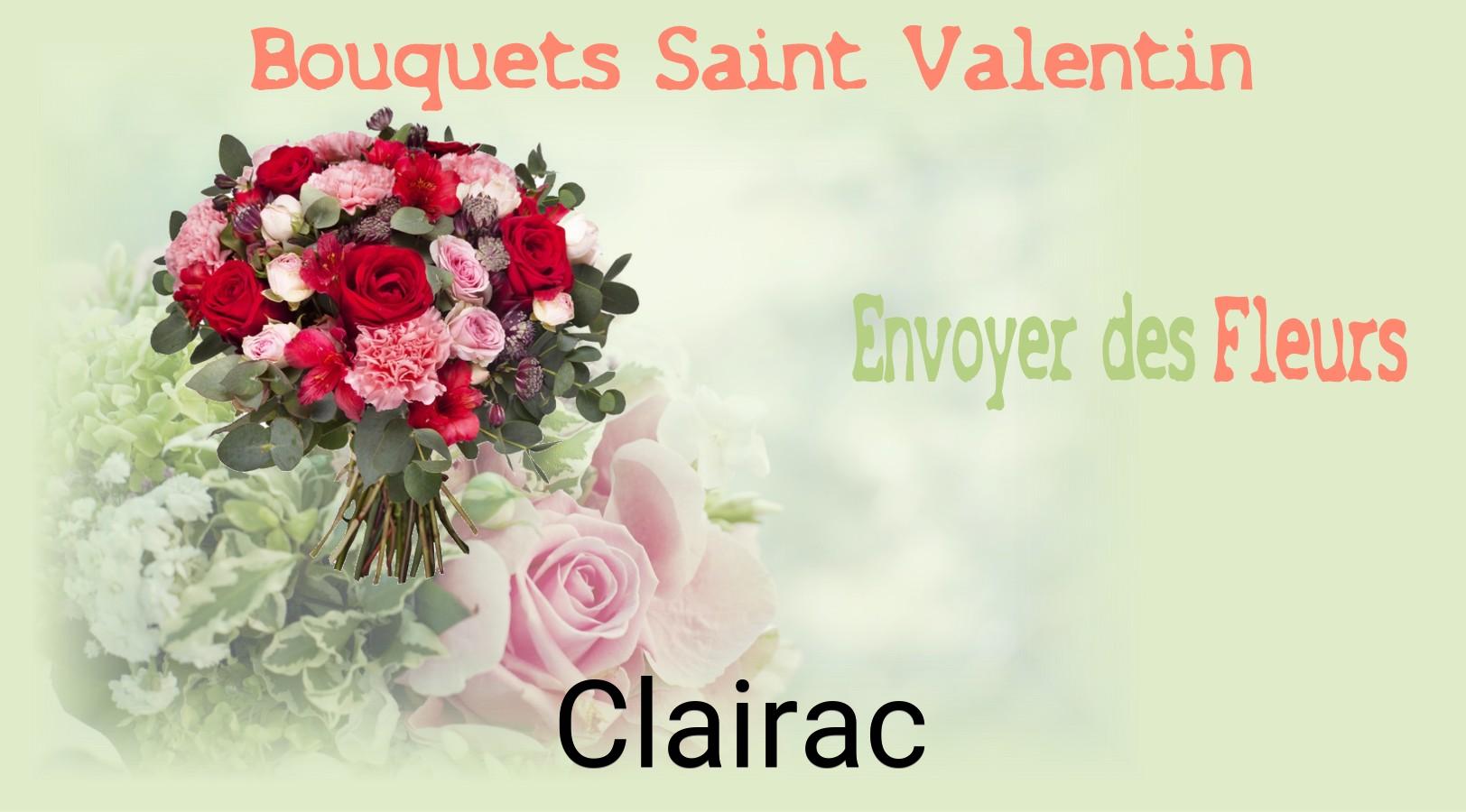 Roses de Saint-Valentin livrées à Clairac